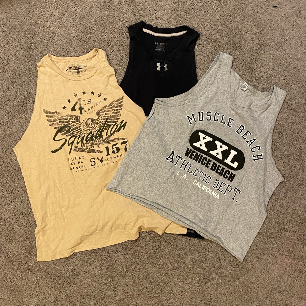 3 Muscle Tanks Bundle